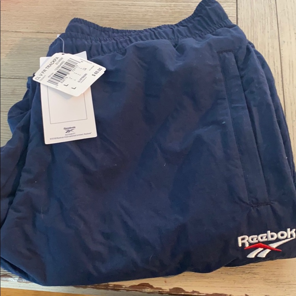 Reebok classic vector track pants.